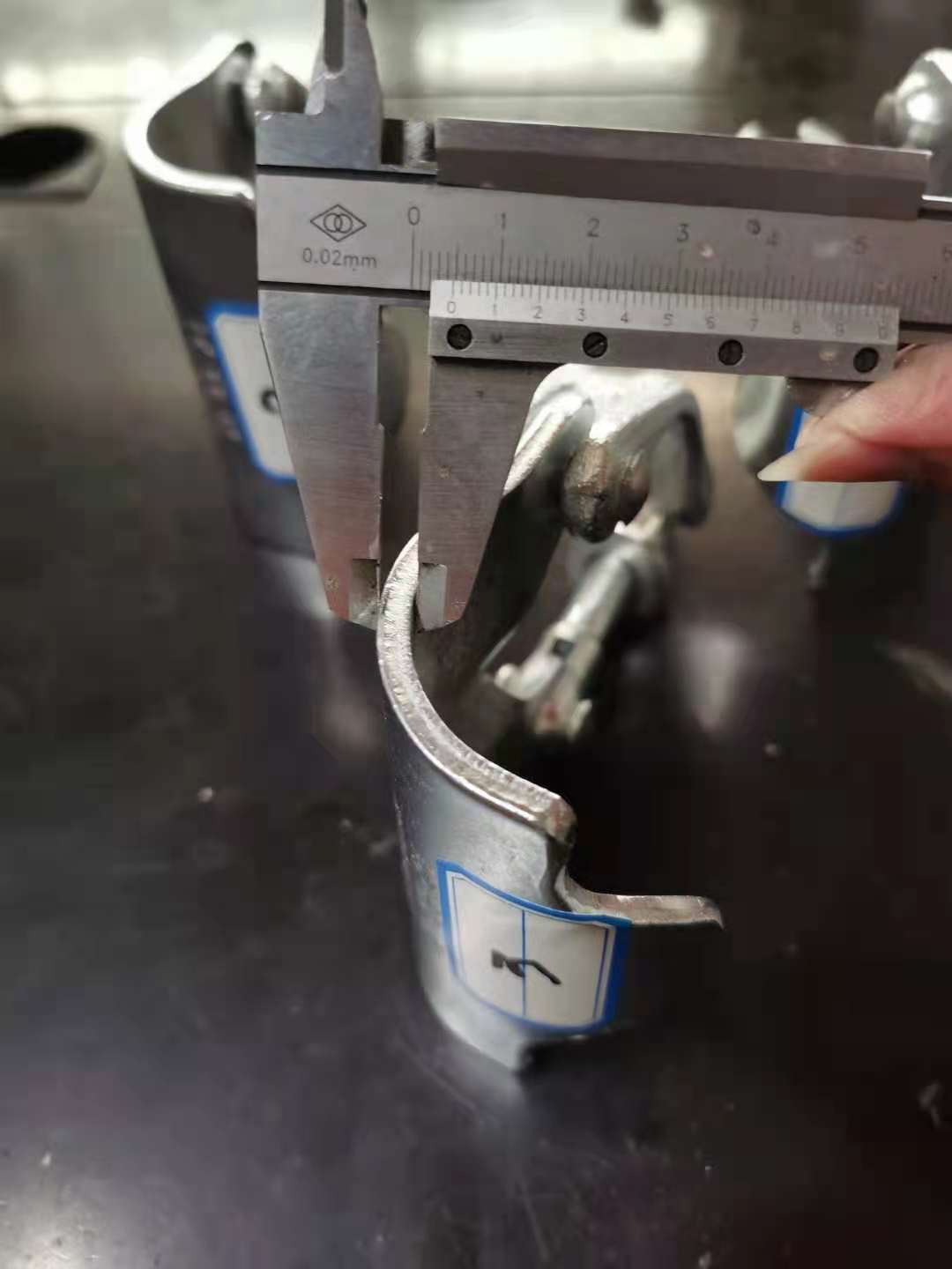Cubierta de acoplador de andamio simple