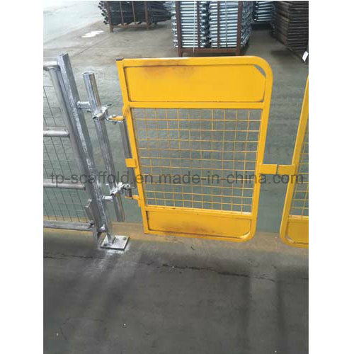 Puerta de seguridad para andamios Puerta de escalera de acero para andamio